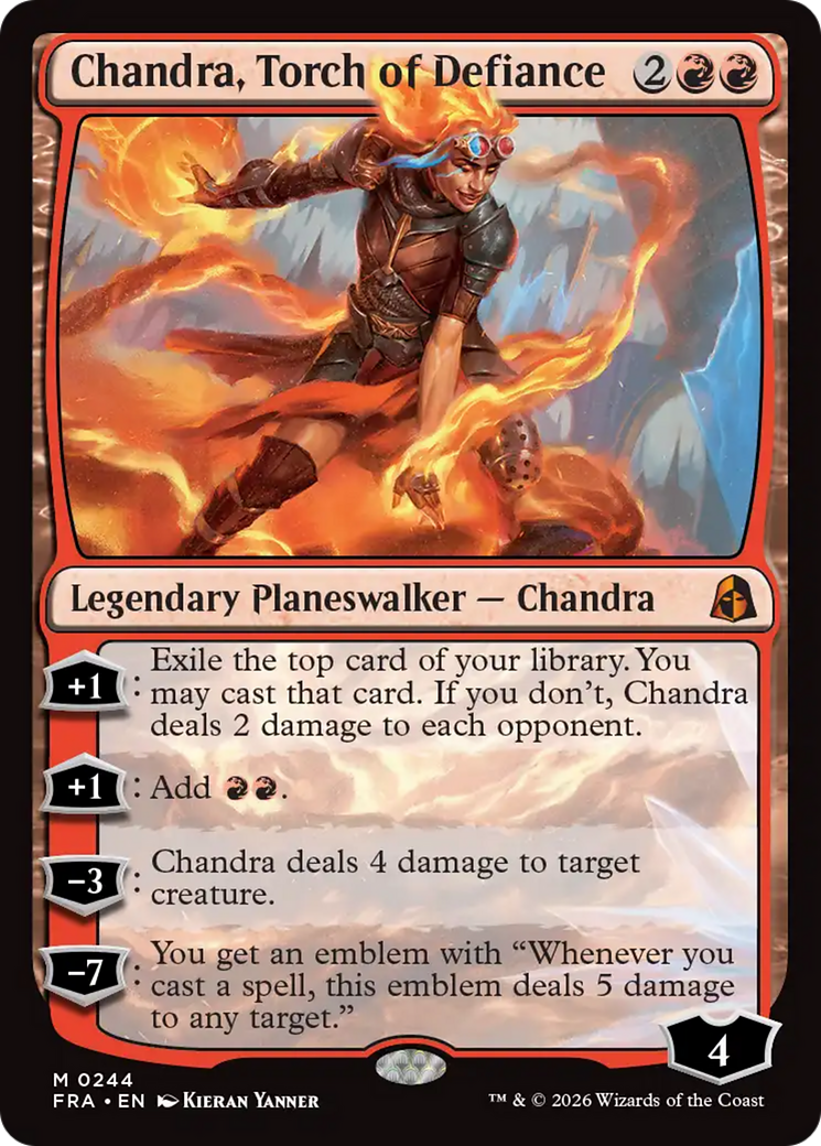 Chandra, Torch of Defiance [Reality Fracture] | Exor Games Dartmouth