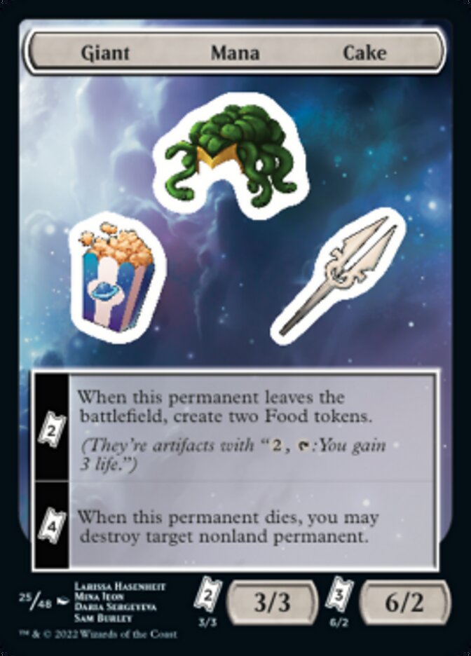 Giant Mana Cake [Unfinity Stickers] | Exor Games Dartmouth