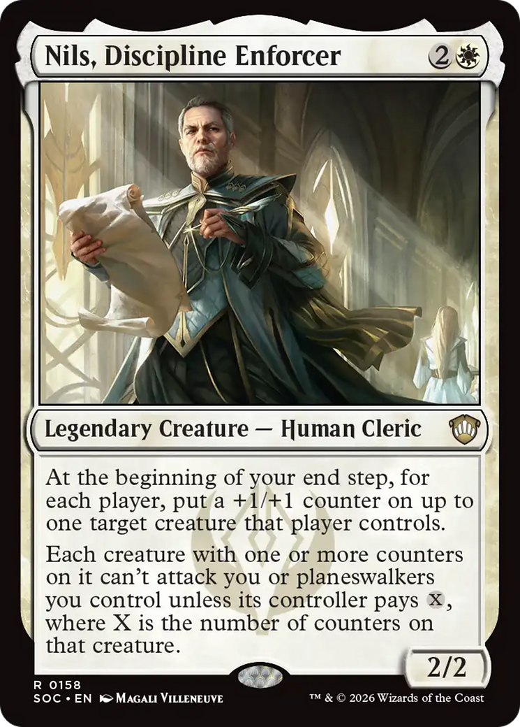 Nils, Discipline Enforcer [Secrets of Strixhaven Commander] | Exor Games Dartmouth