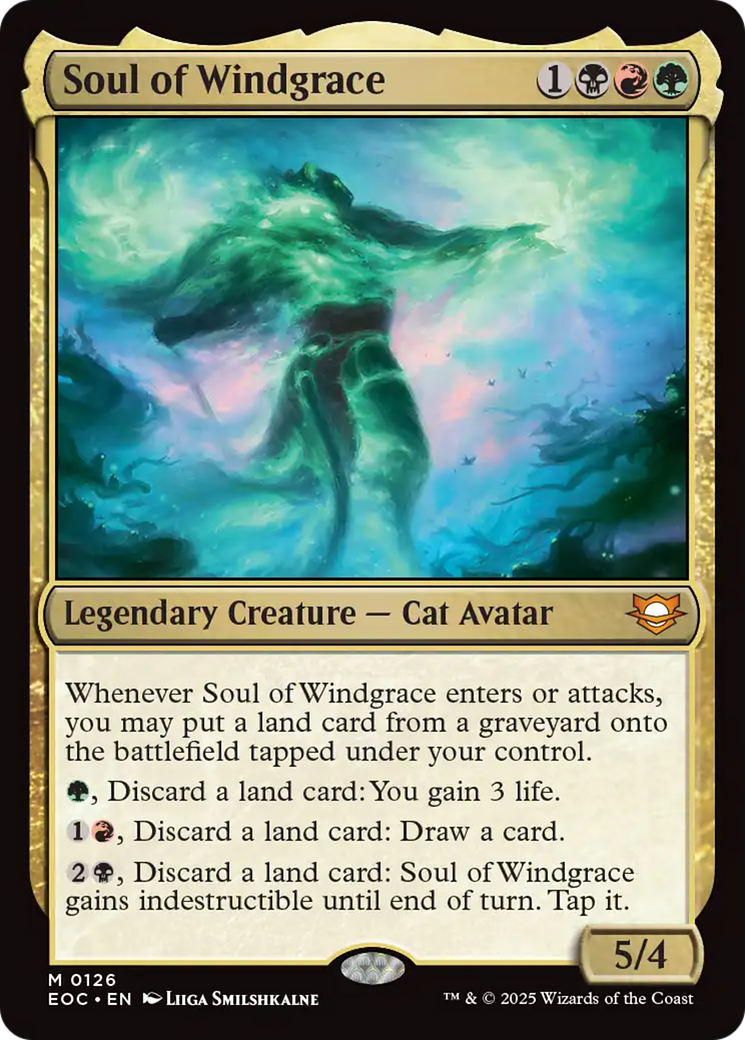 Soul of Windgrace [Edge of Eternities Commander] | Exor Games Dartmouth
