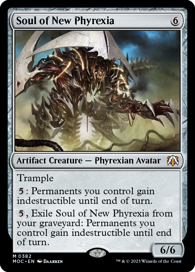 Soul of New Phyrexia [March of the Machine Commander] | Exor Games Dartmouth