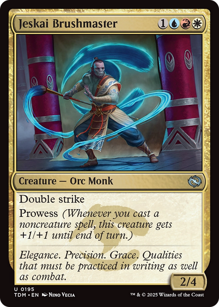 Jeskai Brushmaster [Tarkir: Dragonstorm] | Exor Games Dartmouth