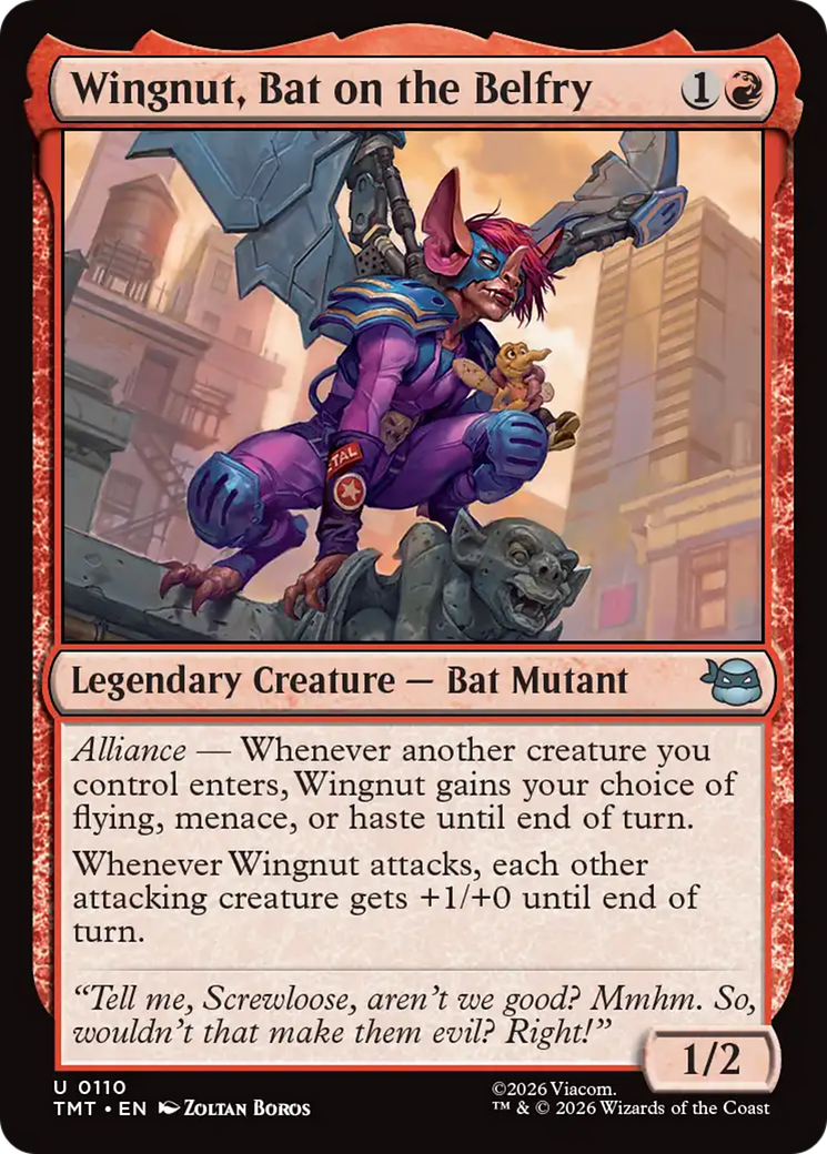 Wingnut, Bat on the Belfry [Teenage Mutant Ninja Turtles] | Exor Games Dartmouth