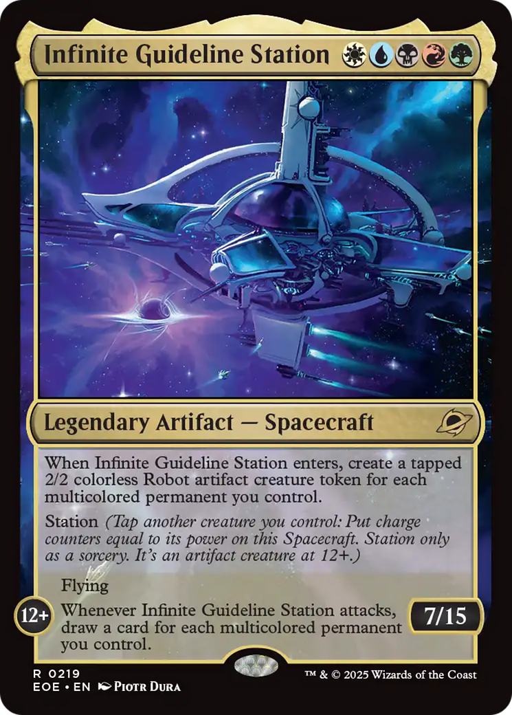 Infinite Guideline Station [Edge of Eternities] | Exor Games Dartmouth