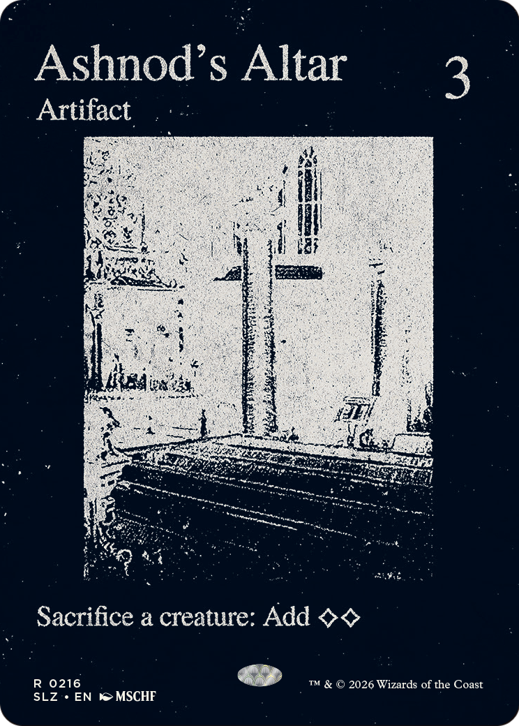 Ashnod's Altar (0216) [Secret Lair x MSCHF: The Zeta Set] | Exor Games Dartmouth