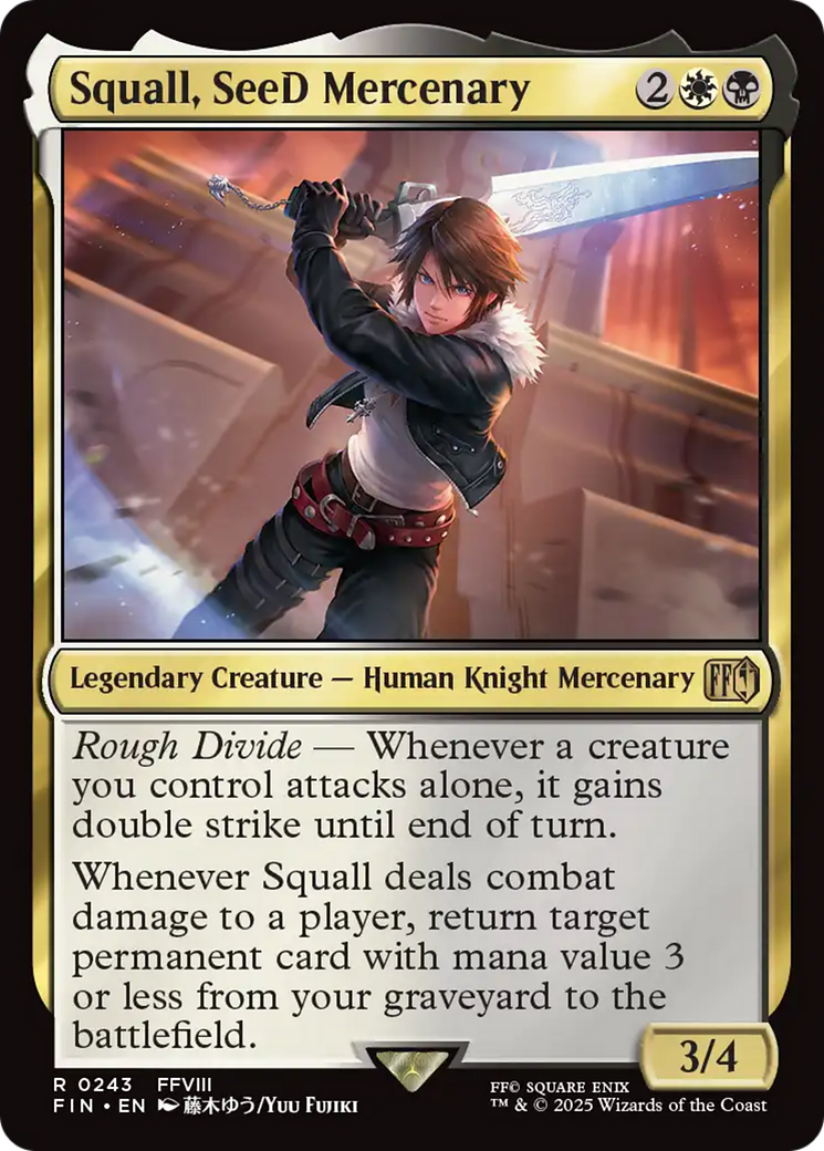 Squall, SeeD Mercenary [FINAL FANTASY] | Exor Games Dartmouth