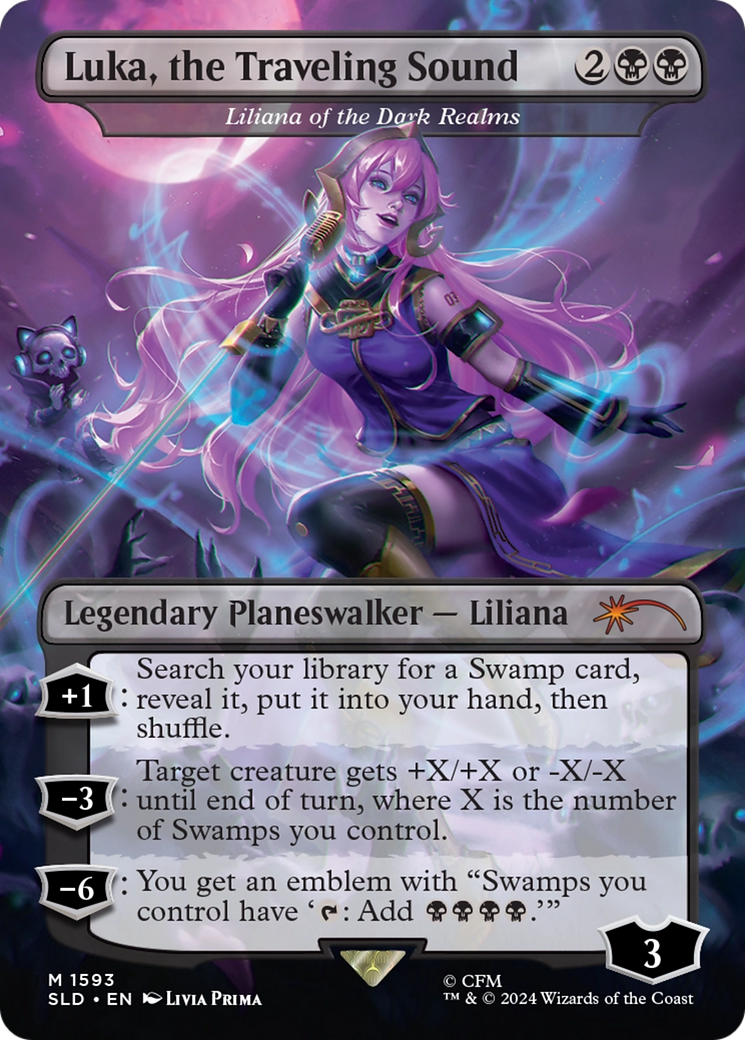 Luka, the Traveling Sound - Liliana of the Dark Realms [Secret Lair Drop Series] | Exor Games Dartmouth