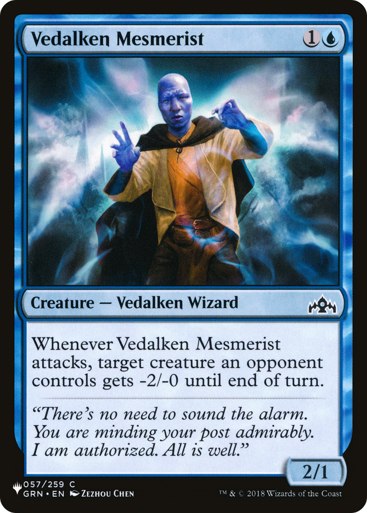Vedalken Mesmerist [The List] | Exor Games Dartmouth