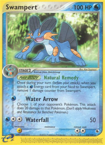 Swampert (23/109) [EX: Ruby & Sapphire] | Exor Games Dartmouth