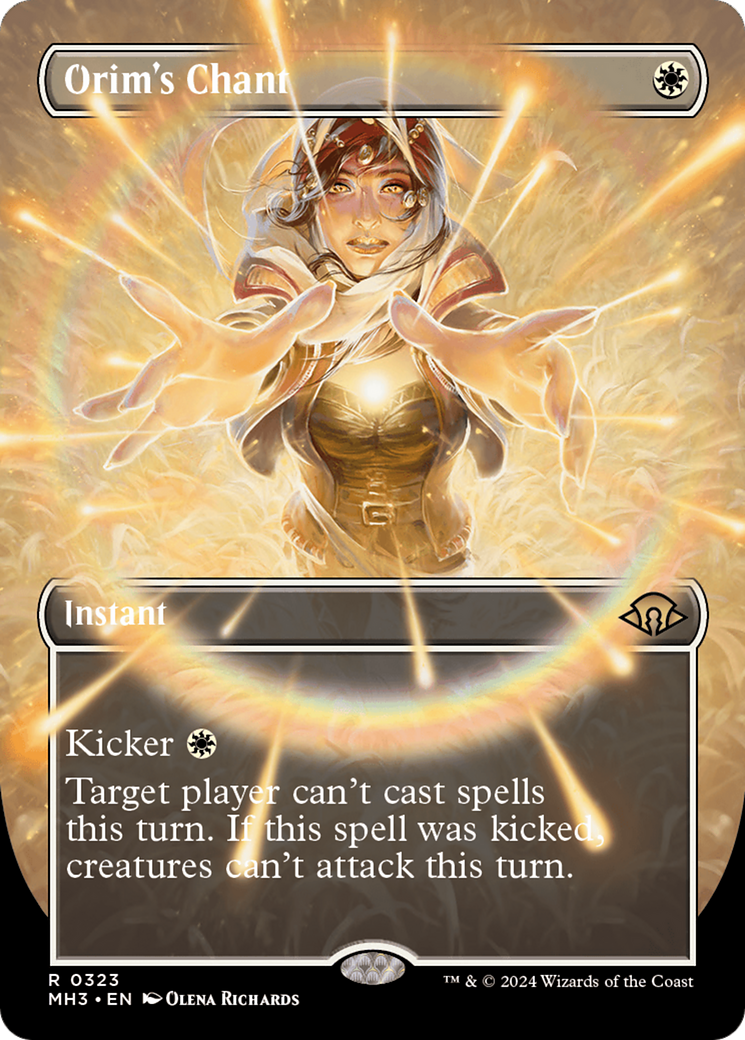 Orim's Chant (Borderless) [Modern Horizons 3] | Exor Games Dartmouth