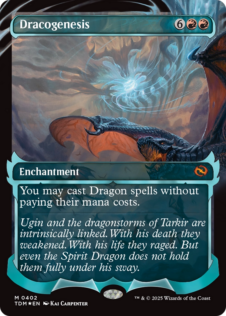Dracogenesis (0402) (Showcase) [Tarkir: Dragonstorm] | Exor Games Dartmouth