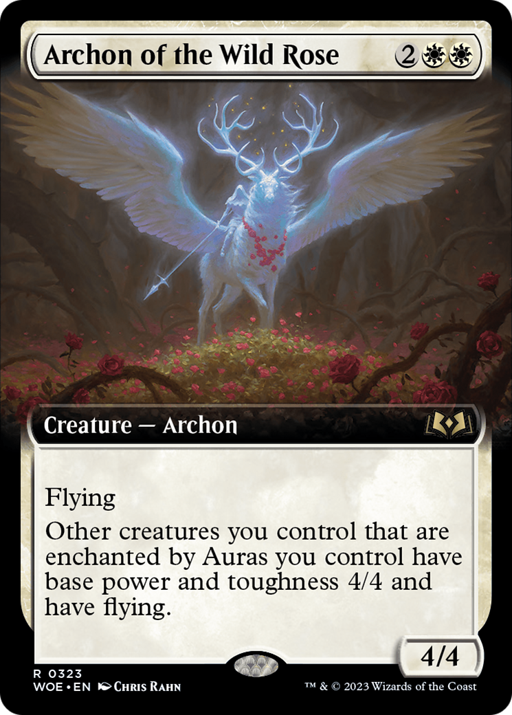 Archon of the Wild Rose (Extended Art) [Wilds of Eldraine] | Exor Games Dartmouth