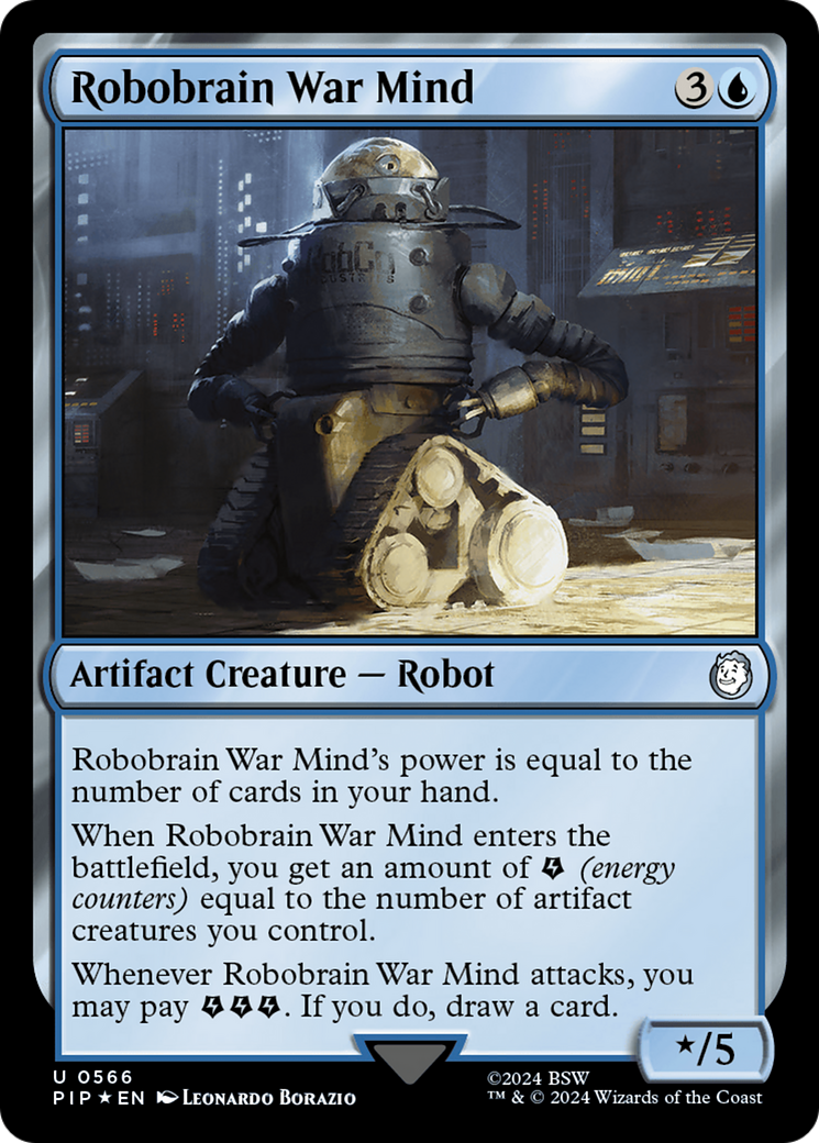 Robobrain War Mind (Surge Foil) [Fallout] | Exor Games Dartmouth