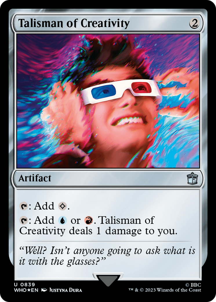 Talisman of Creativity (Surge Foil) [Doctor Who] | Exor Games Dartmouth