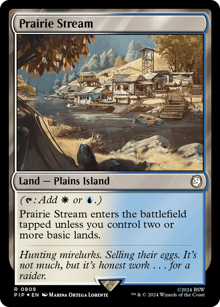 Prairie Stream (Surge Foil) [Fallout] | Exor Games Dartmouth