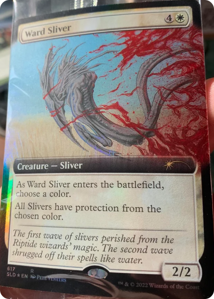 Ward Sliver (Extended Art) [Secret Lair Drop Promos] | Exor Games Dartmouth