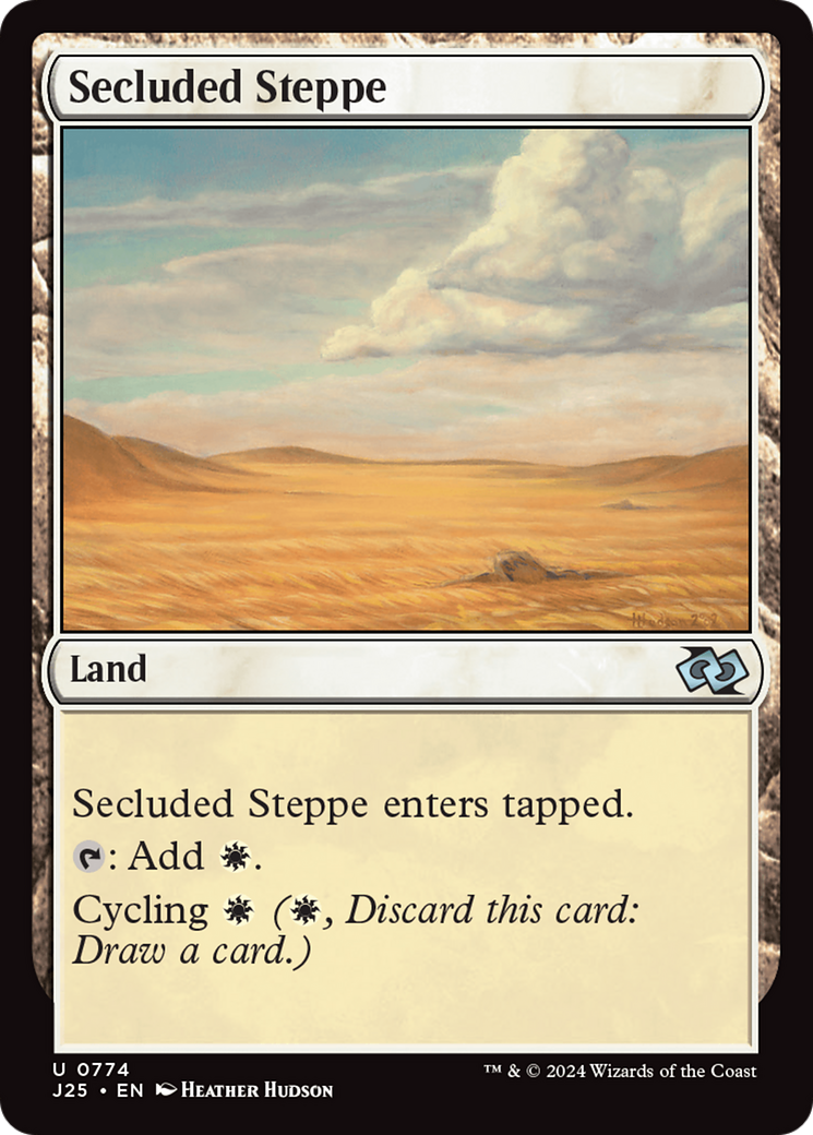 Secluded Steppe [Foundations Jumpstart] | Exor Games Dartmouth