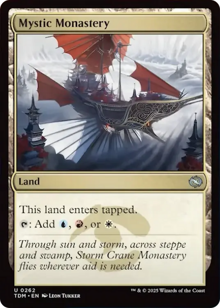 Mystic Monastery [Tarkir: Dragonstorm] | Exor Games Dartmouth