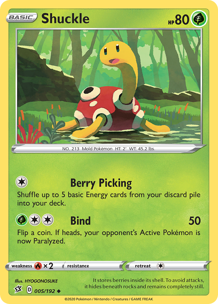 Shuckle (005/192) [Sword & Shield: Rebel Clash] | Exor Games Dartmouth