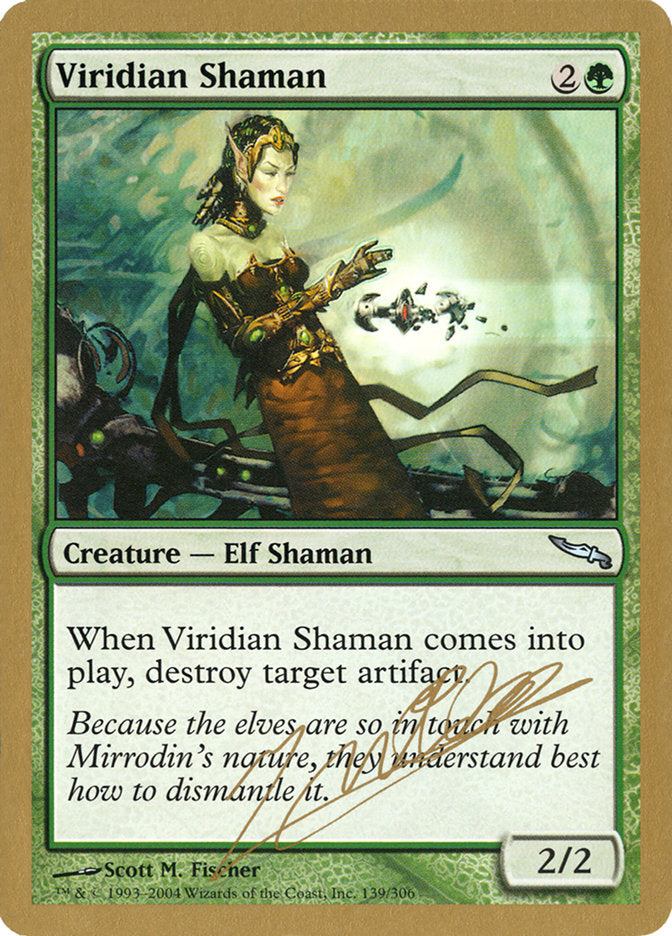 Viridian Shaman (Julien Nuijten) [World Championship Decks 2004] | Exor Games Dartmouth