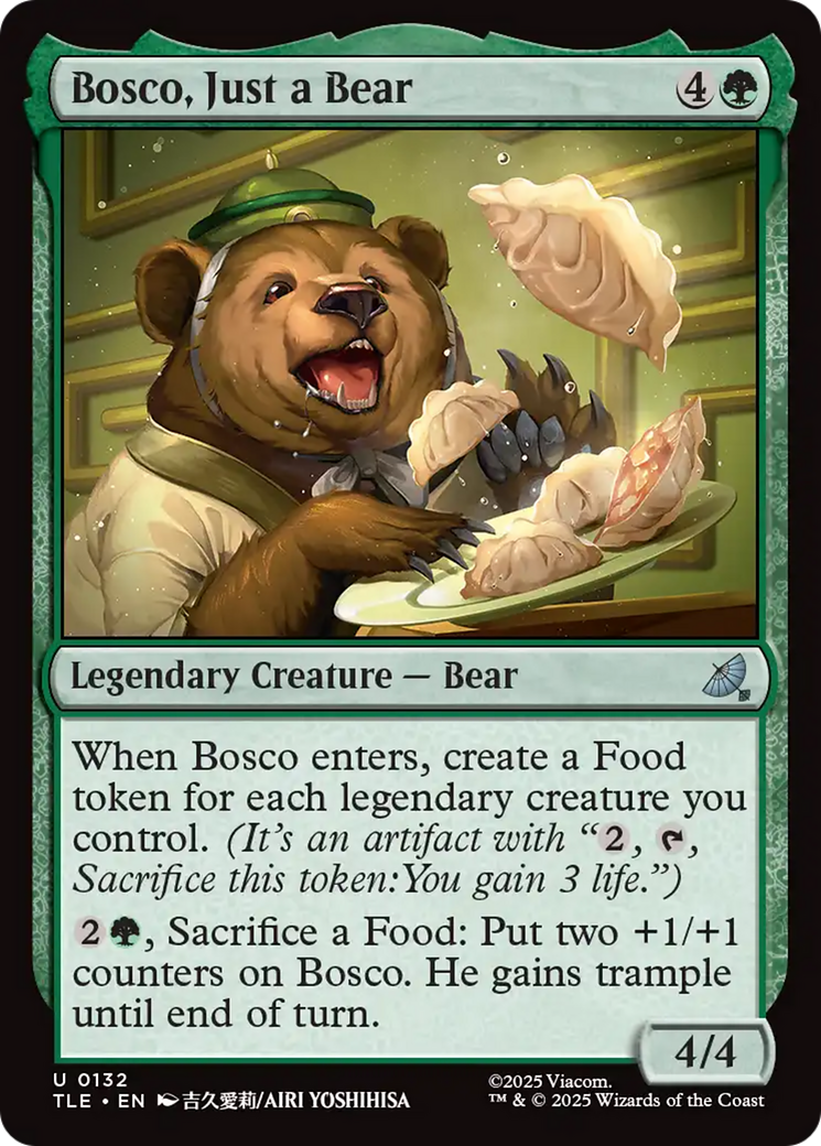 Bosco, Just a Bear [Avatar: The Last Airbender: Eternal-Legal] | Exor Games Dartmouth