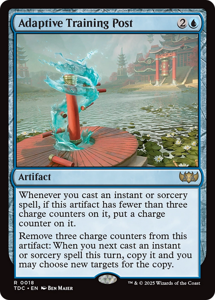 Adaptive Training Post [Tarkir: Dragonstorm Commander] | Exor Games Dartmouth