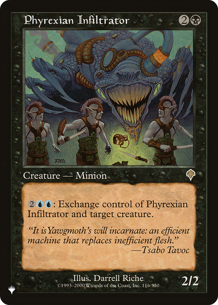 Phyrexian Infiltrator [The List] | Exor Games Dartmouth