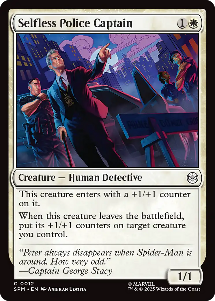 Selfless Police Captain [Marvel's Spider-Man] | Exor Games Dartmouth