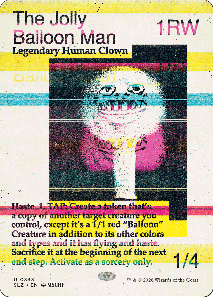 The Jolly Balloon Man (0333) [Secret Lair x MSCHF: The Zeta Set] | Exor Games Dartmouth