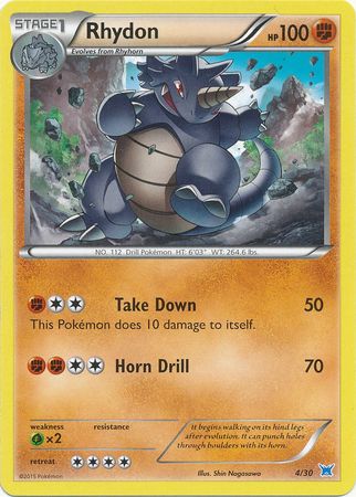 Rhydon (4/30) [XY: Trainer Kit 2 - Latios] | Exor Games Dartmouth