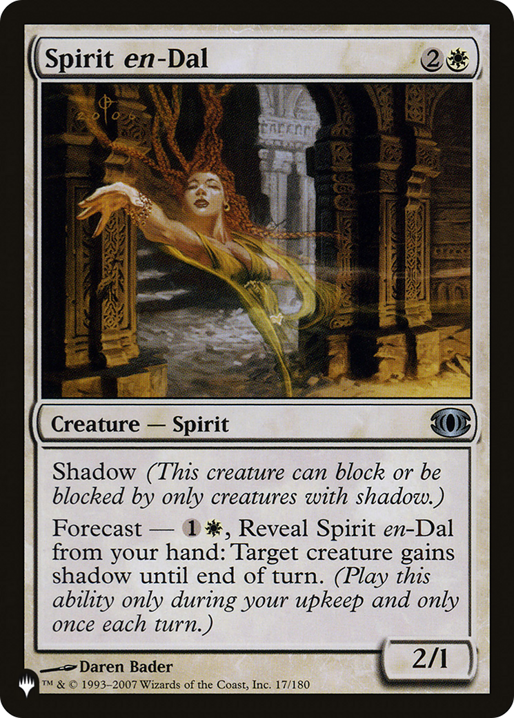 Spirit en-Dal [The List Reprints] | Exor Games Dartmouth