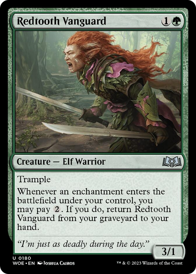 Redtooth Vanguard [Wilds of Eldraine] | Exor Games Dartmouth