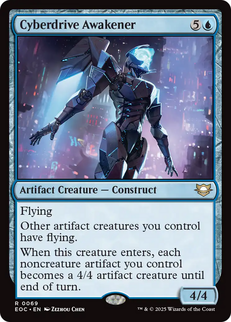 Cyberdrive Awakener [Edge of Eternities Commander] | Exor Games Dartmouth