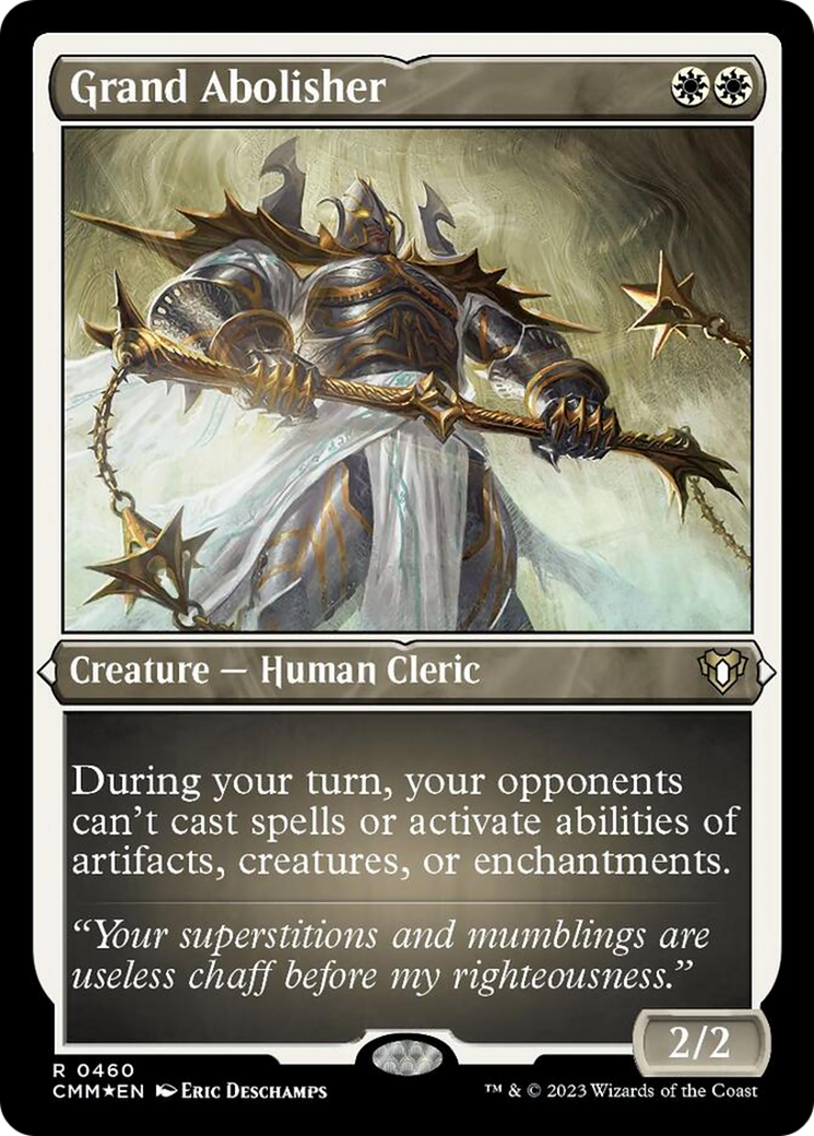 Grand Abolisher (Foil Etched) [Commander Masters] | Exor Games Dartmouth