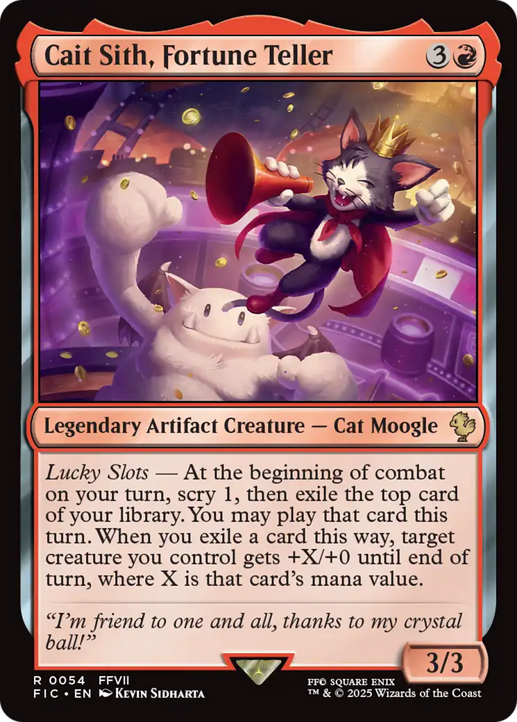 Cait Sith, Fortune Teller [FINAL FANTASY Commander] | Exor Games Dartmouth