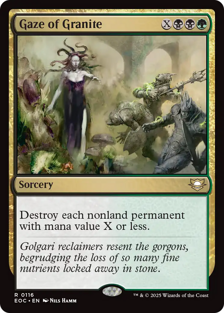Gaze of Granite [Edge of Eternities Commander] | Exor Games Dartmouth