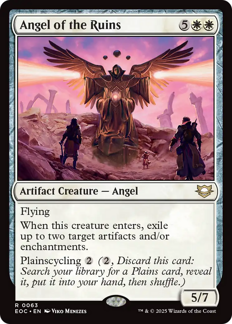 Angel of the Ruins [Edge of Eternities Commander] | Exor Games Dartmouth