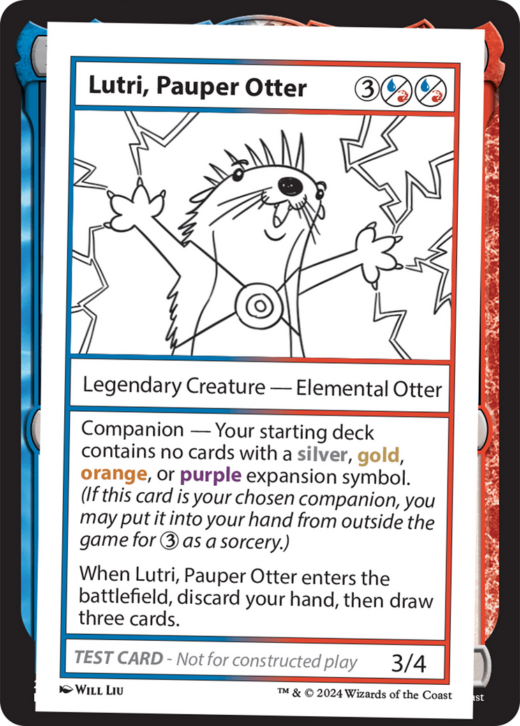 Lutri, Pauper Otter [Mystery Booster 2 Playtest Cards] | Exor Games Dartmouth