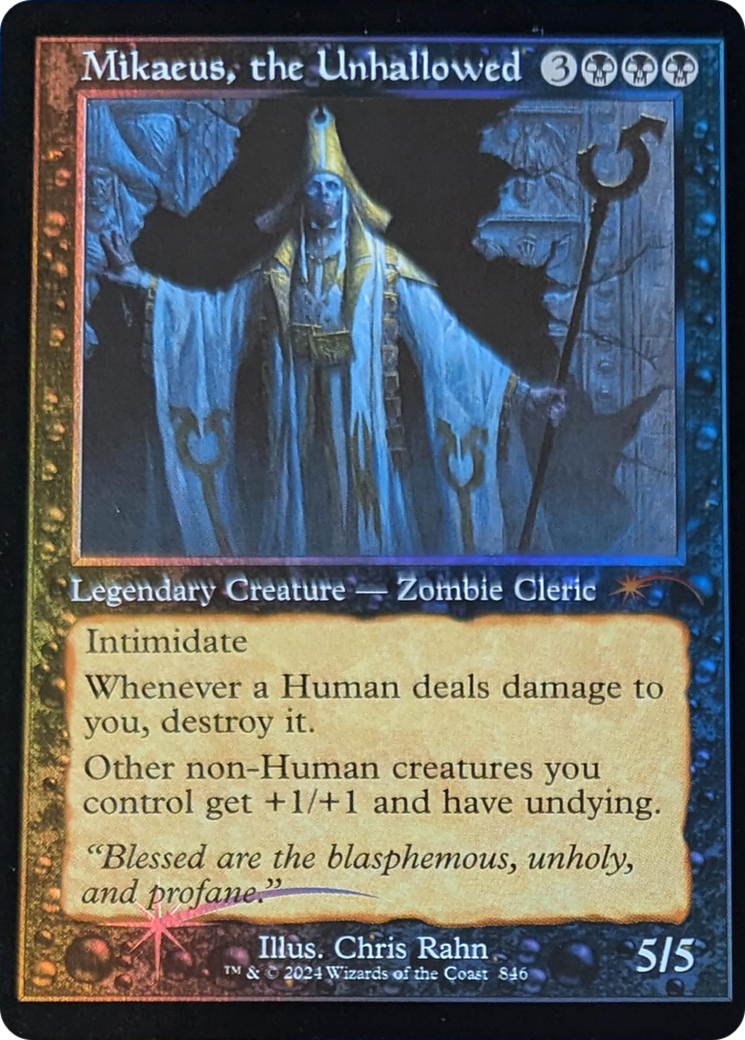 Mikaeus, the Unhallowed (Retro Frame) [Secret Lair Drop Series] | Exor Games Dartmouth