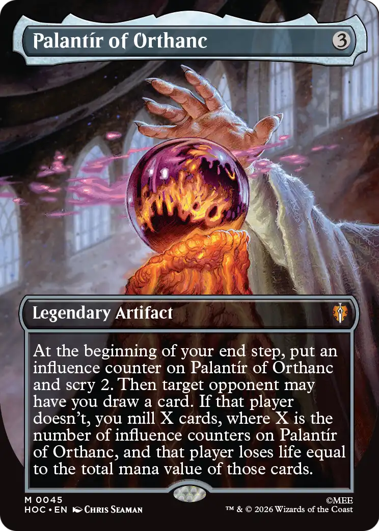Palantir of Orthanc (Borderless) [The Hobbit: Eternal-Legal] | Exor Games Dartmouth