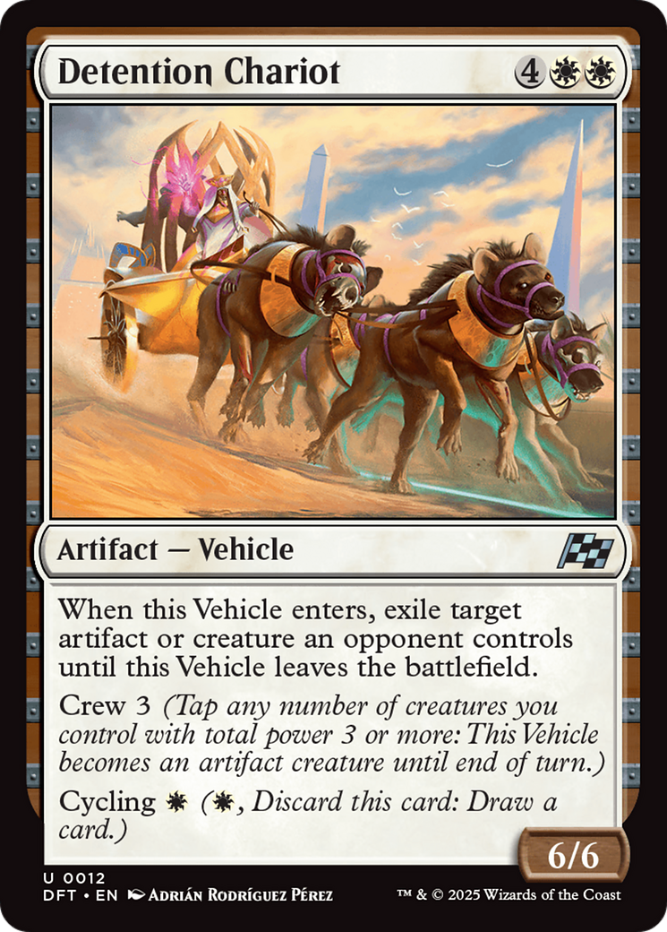Detention Chariot [Aetherdrift] | Exor Games Dartmouth