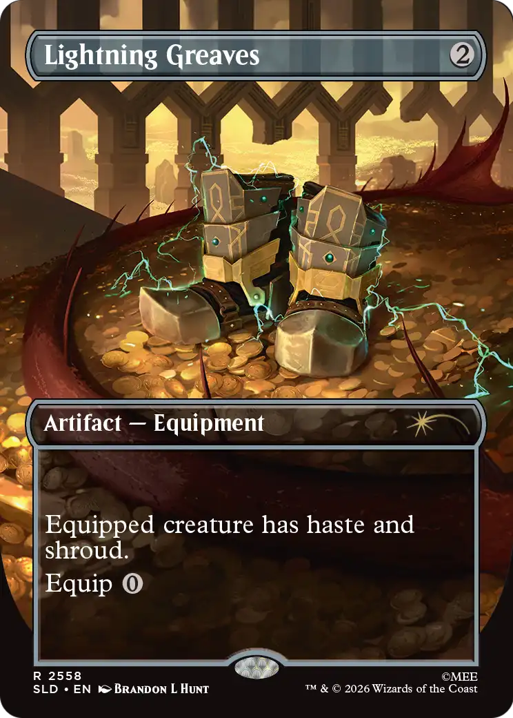 Lightning Greaves (2558) [Secret Lair Drop Series] | Exor Games Dartmouth