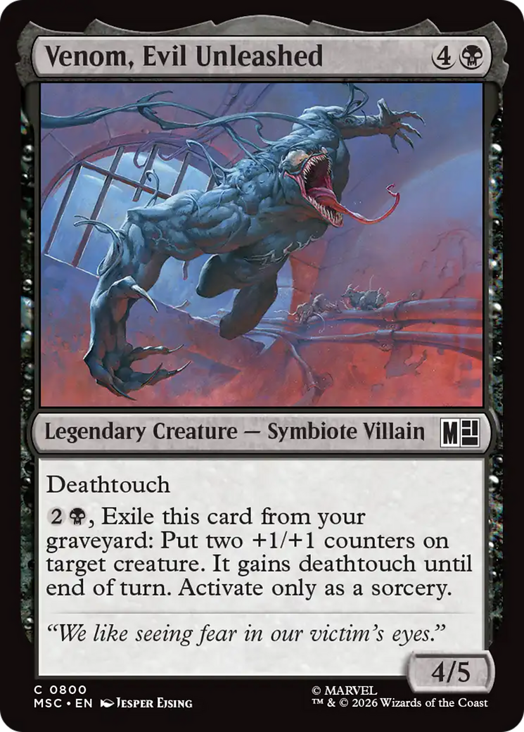 Venom, Evil Unleashed [Marvel Super Heroes Commander] | Exor Games Dartmouth