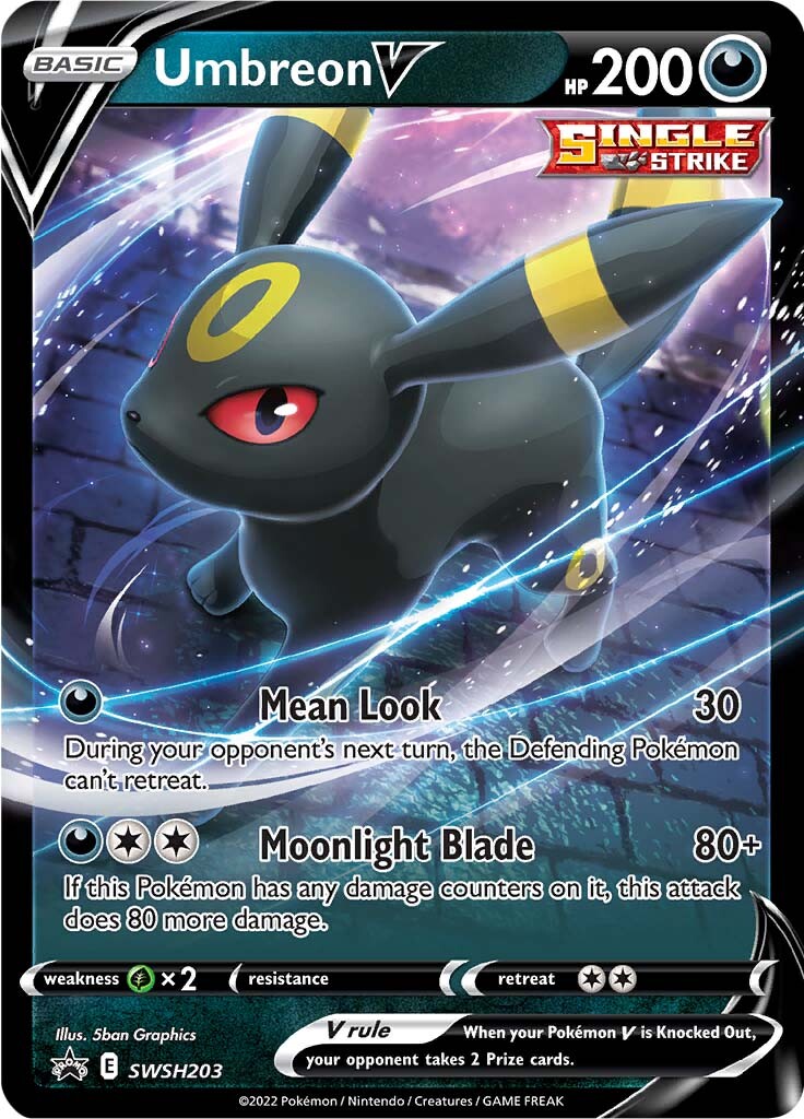 Umbreon V (SWSH203) [Sword & Shield: Black Star Promos] | Exor Games Dartmouth