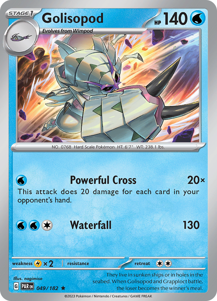 Golisopod (049/182) [Scarlet & Violet: Paradox Rift] | Exor Games Dartmouth