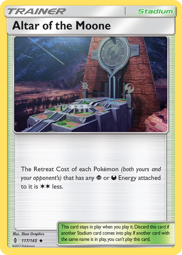 Altar of the Moone (117/145) [Sun & Moon: Guardians Rising] | Exor Games Dartmouth