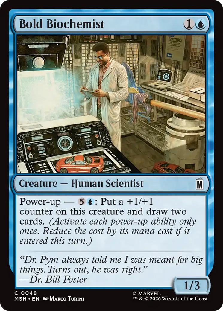 Bold Biochemist [Marvel Super Heroes] | Exor Games Dartmouth