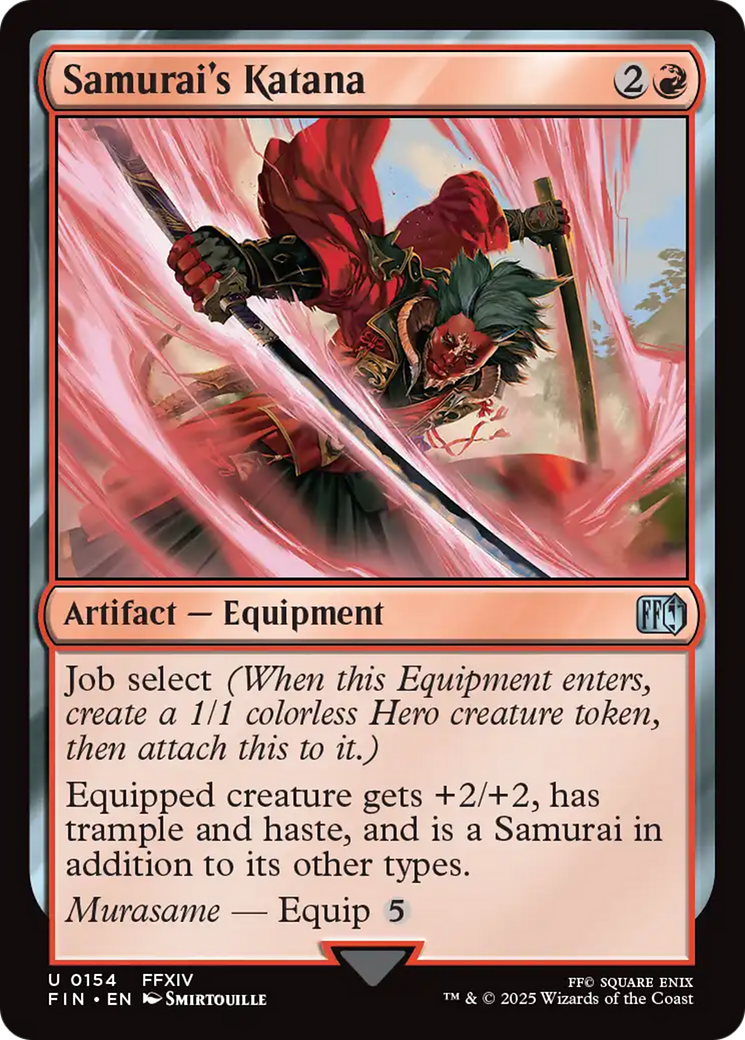 Samurai's Katana [FINAL FANTASY] | Exor Games Dartmouth