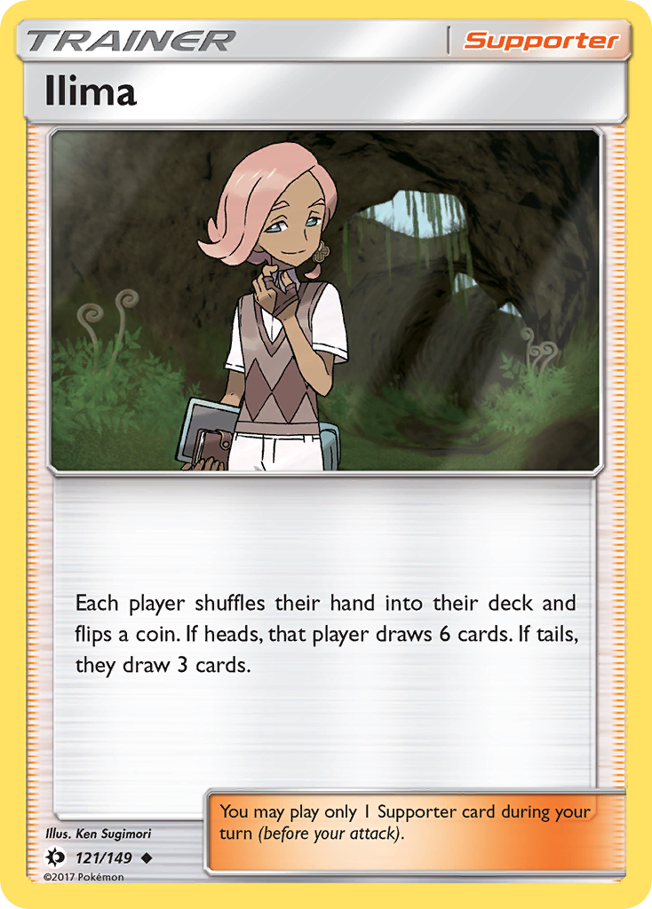 Ilima (121/149) [Sun & Moon: Base Set] | Exor Games Dartmouth