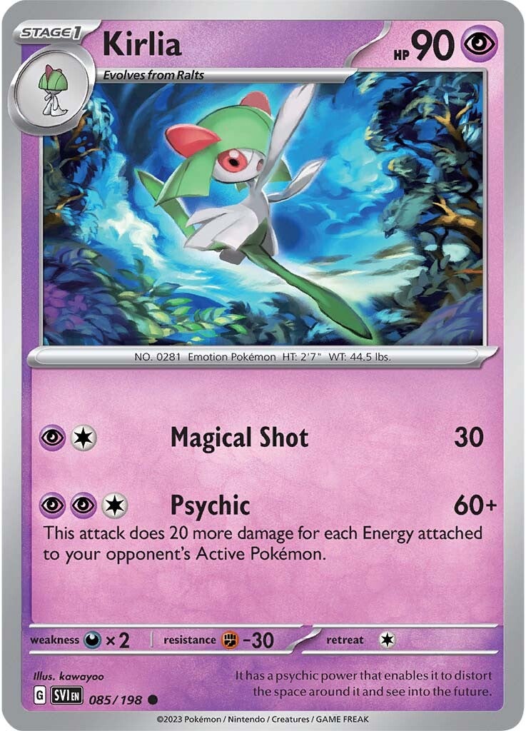 Kirlia (085/198) [Scarlet & Violet: Base Set] | Exor Games Dartmouth